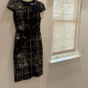 black/white antonio melani dress